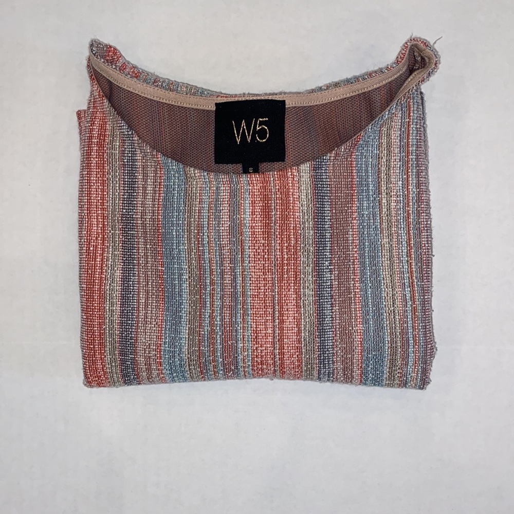 W5 By Anthropologie Textured‎ Tie Top - Picture 9 of 9